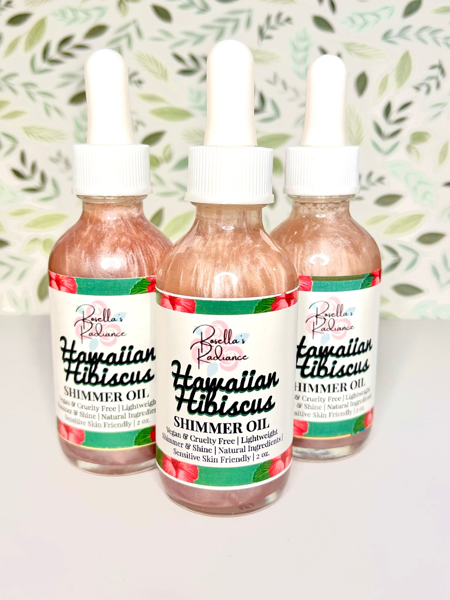 Hawaiian Hibiscus Shimmer Oil