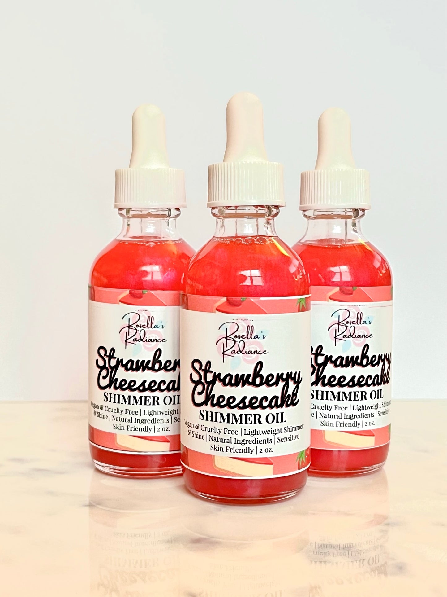 Strawberry Cheesecake Shimmer Oil