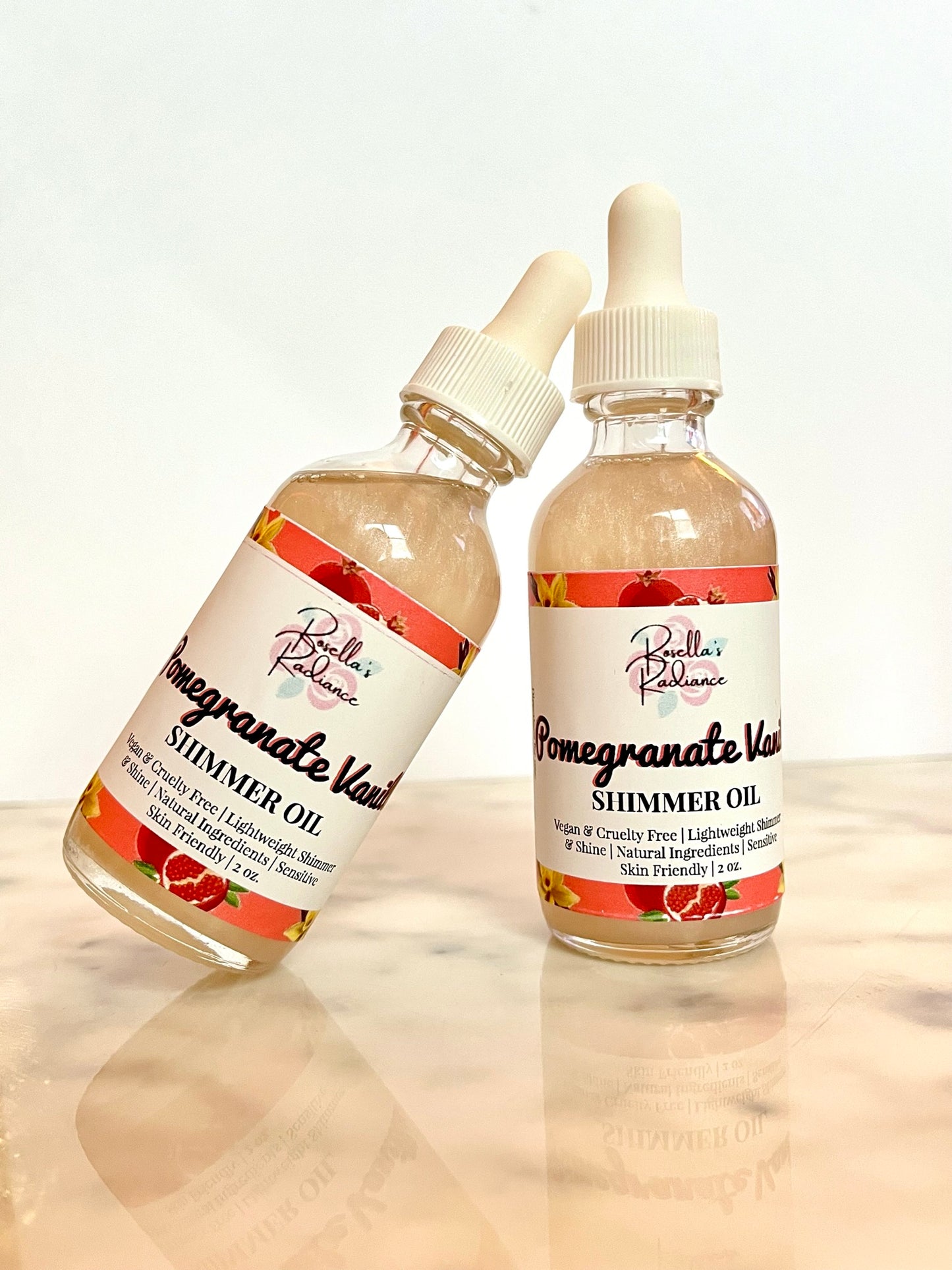 Pomegranate Vanilla Shimmer Oil