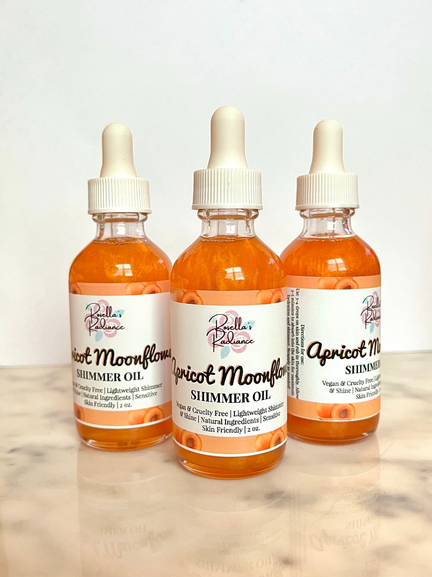 Apricot Moonflower Shimmer Oil
