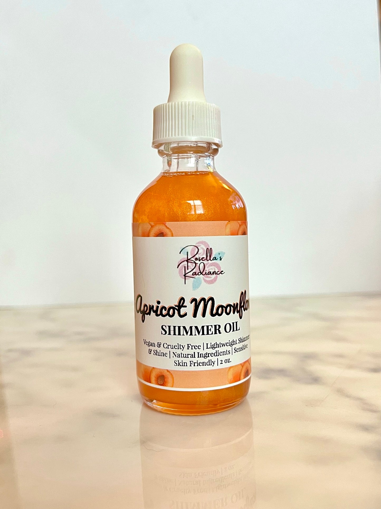 Apricot Moonflower Shimmer Oil
