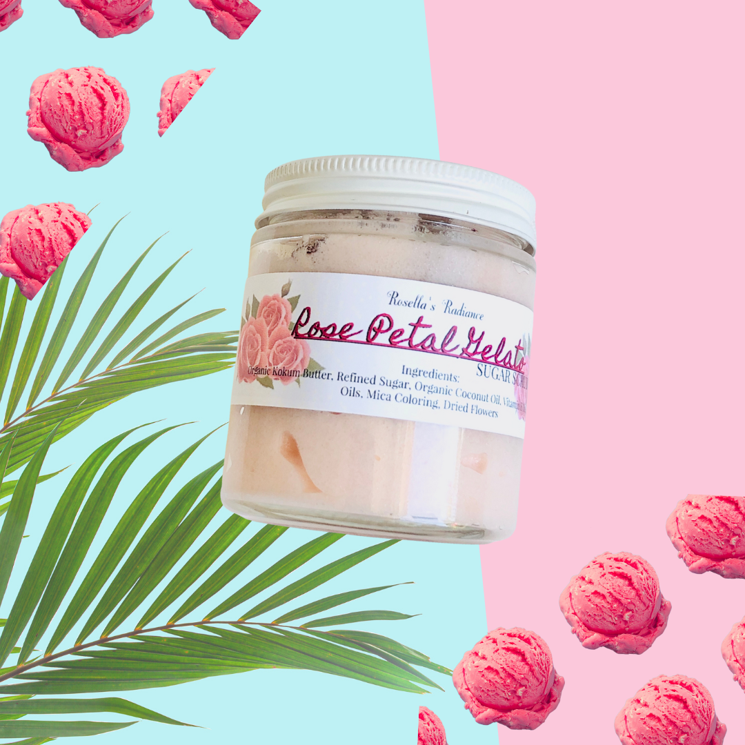 Rose Petal Gelato Sugar Scrub