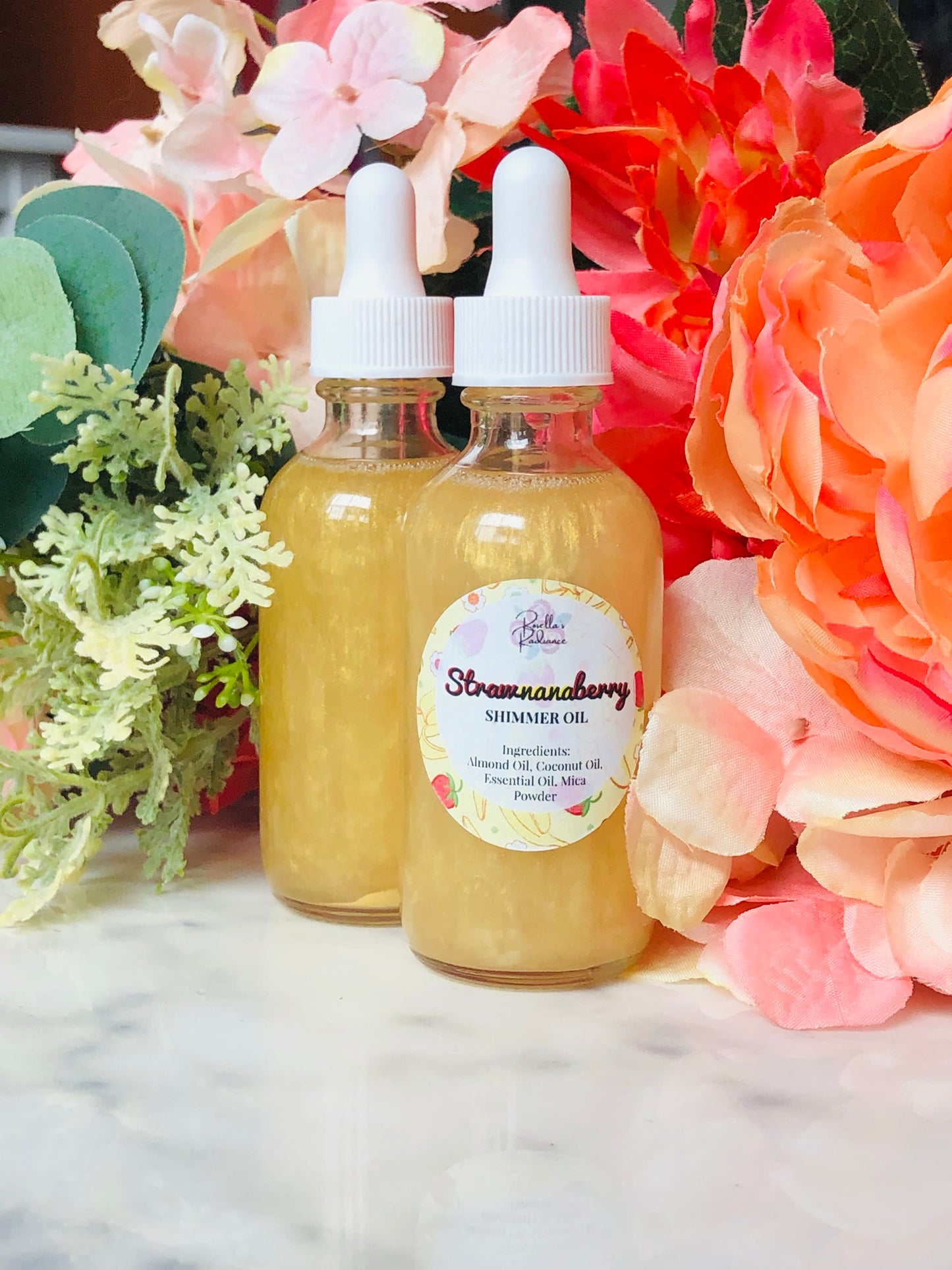 Strawnanaberry Shimmer Oil