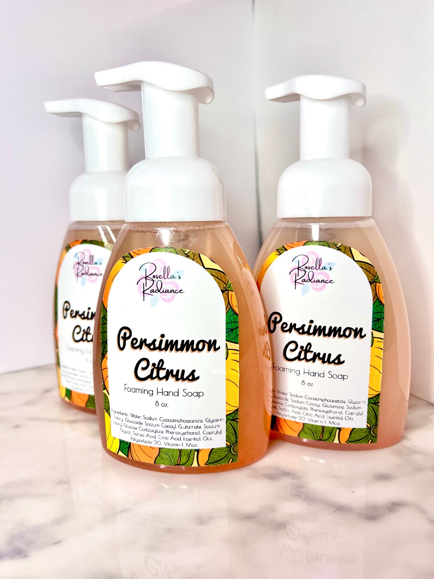 Persimmon Citrus Foaming Hand Soap