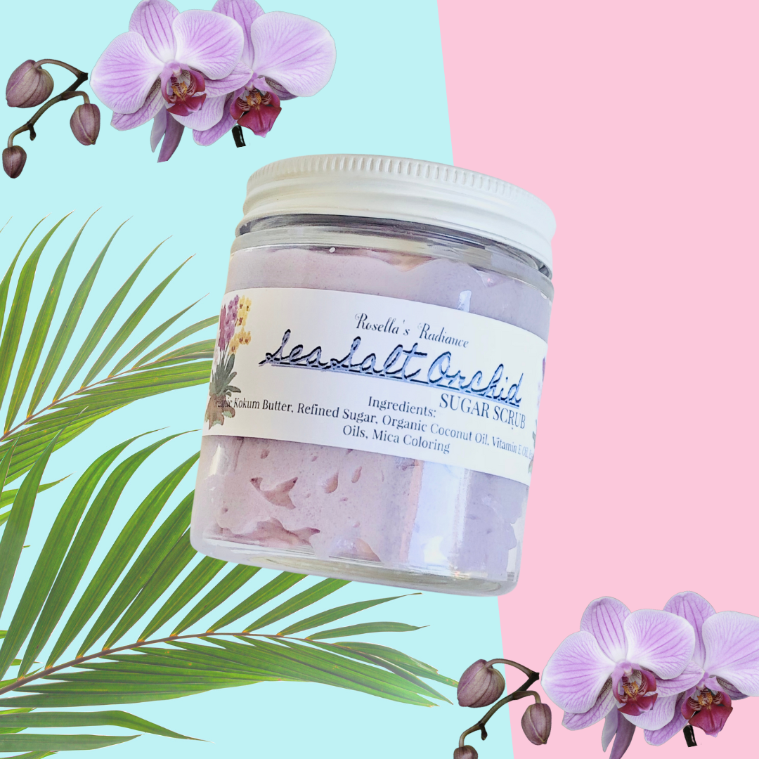 Sea Salt Orchid Sugar Scrub