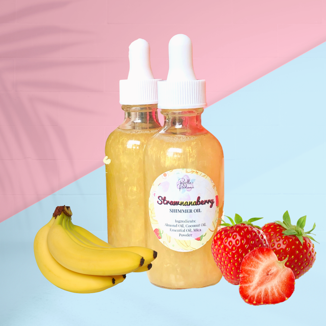 Strawnanaberry Shimmer Oil