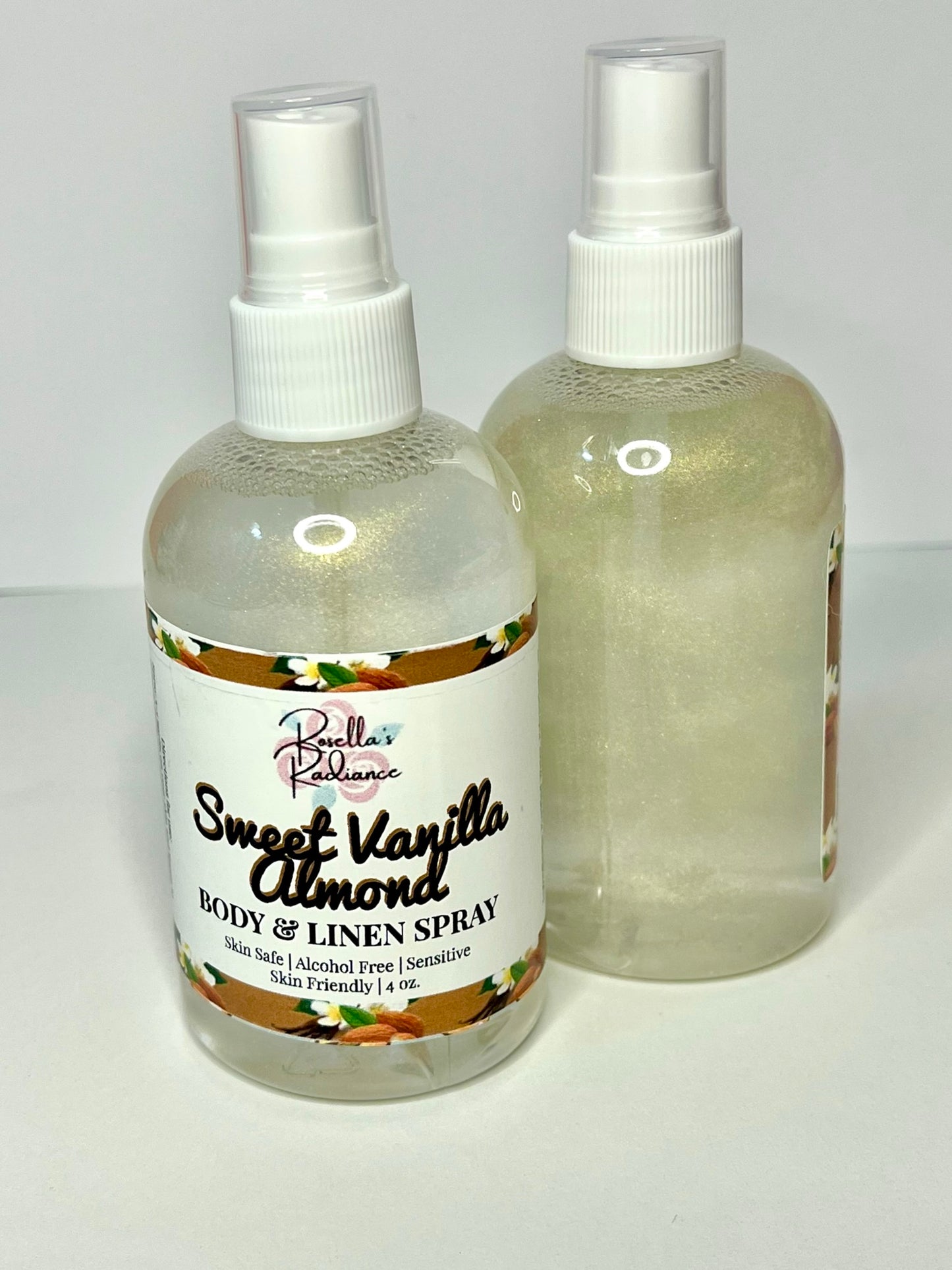 Sweet Vanilla Almond Body & Linen Spray