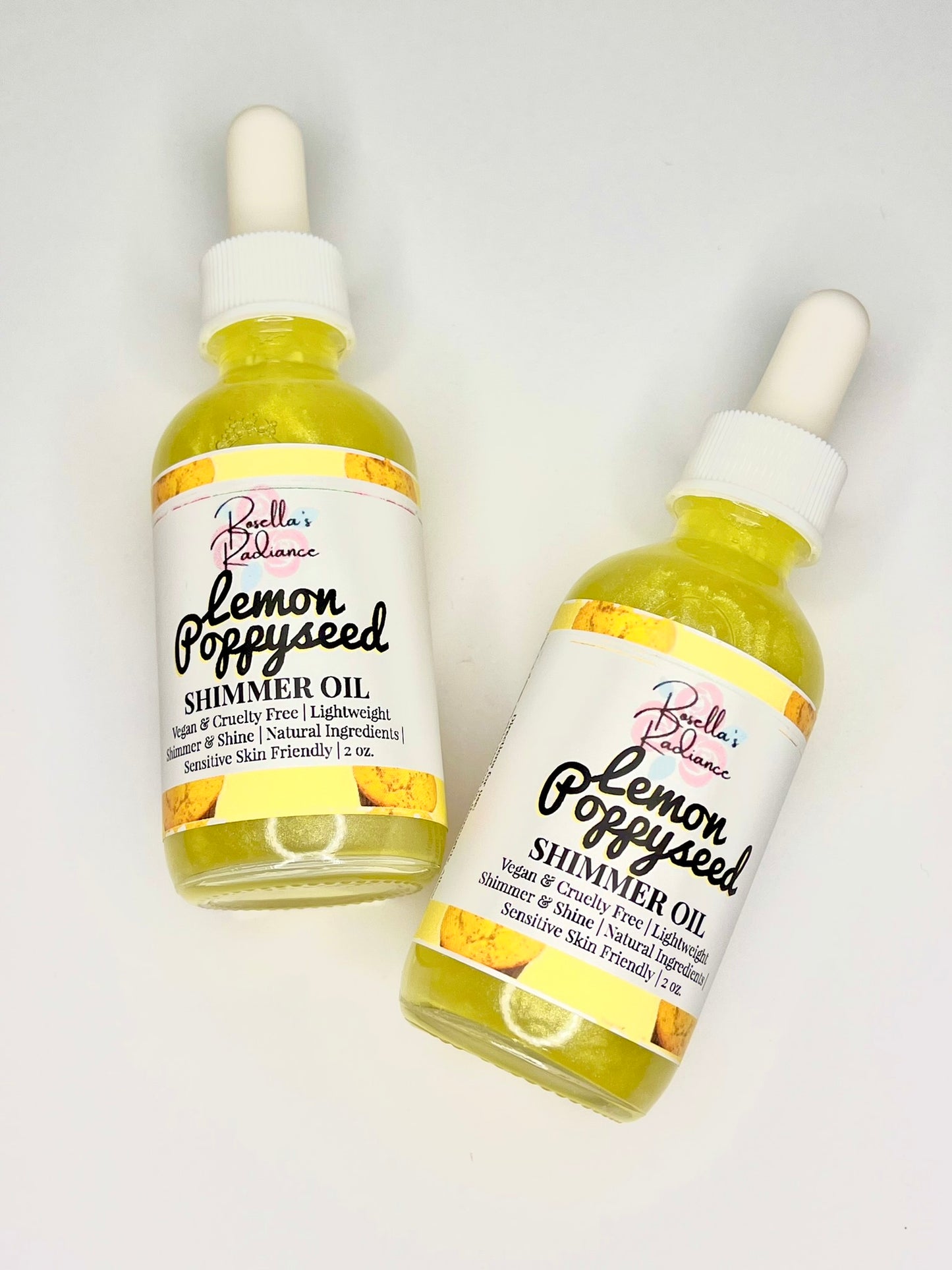 Lemon Poppyseed Shimmer Oil