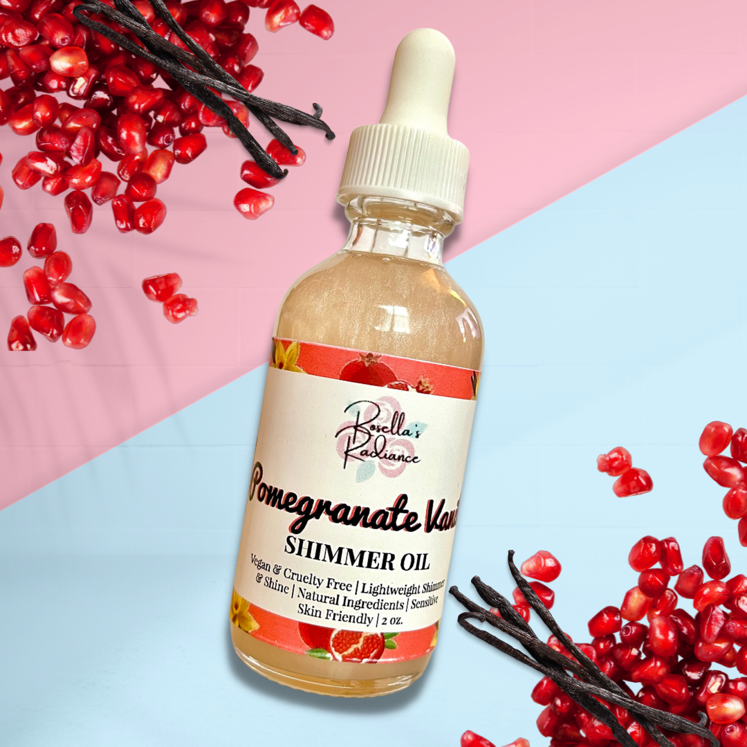 Pomegranate Vanilla Shimmer Oil