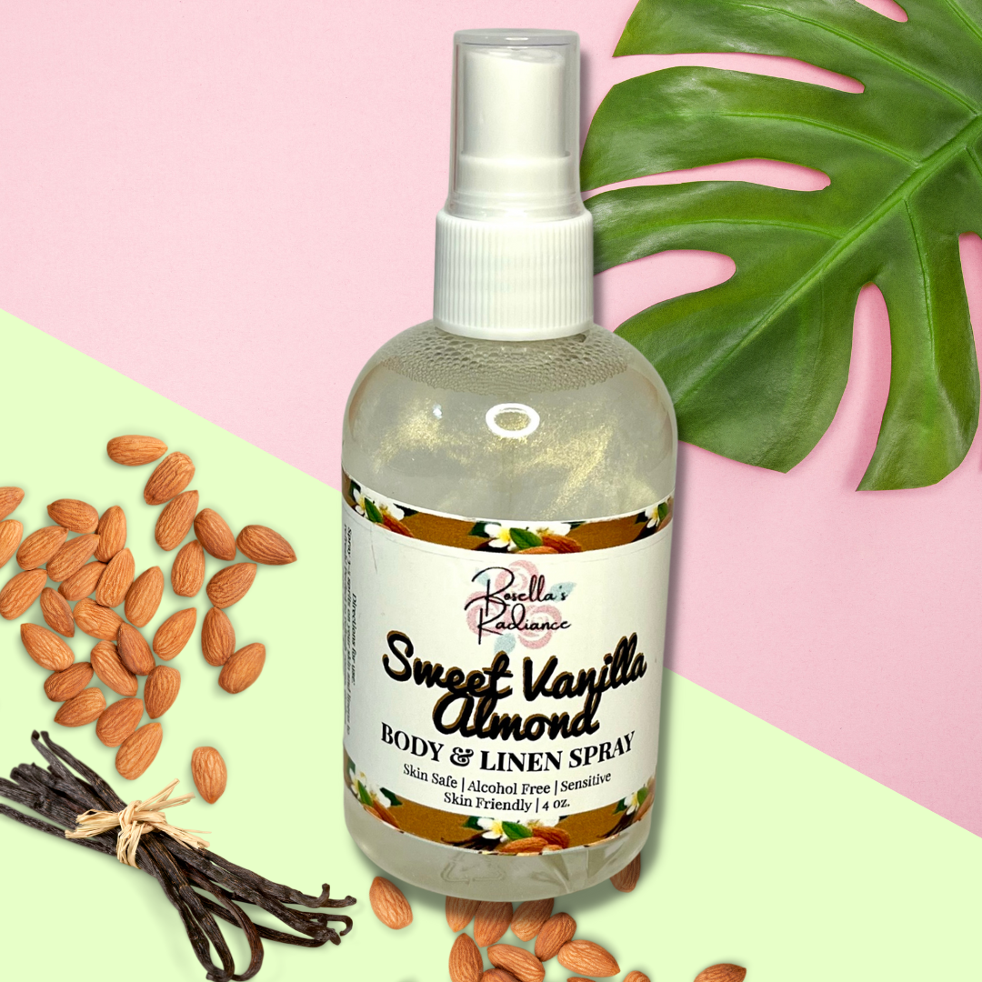 Sweet Vanilla Almond Body & Linen Spray