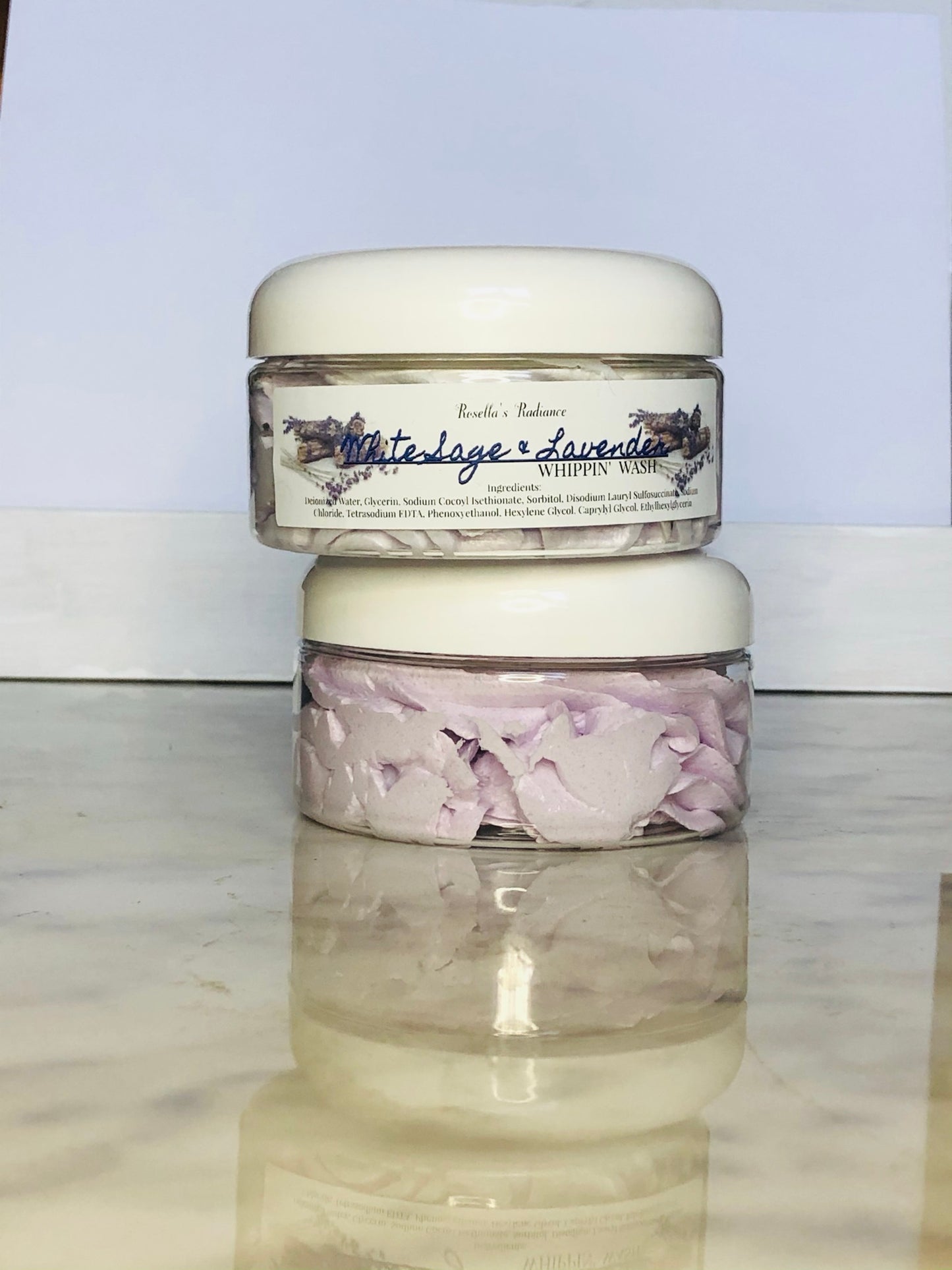 White Sage + Lavender Whippin' Wash