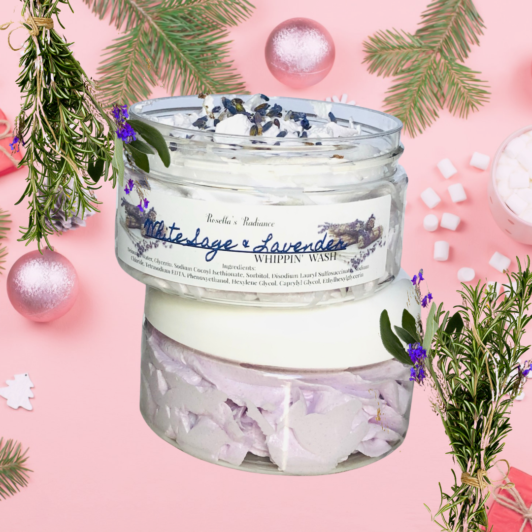 White Sage + Lavender Whippin' Wash