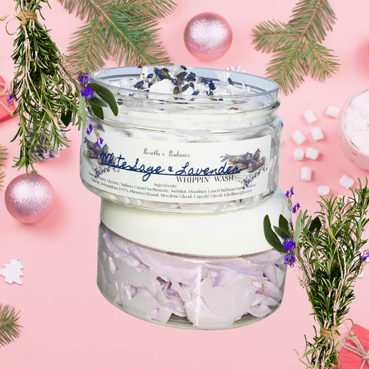 White Sage + Lavender Whippin' Wash